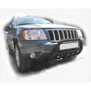 Кенгурятник WT003 Black Jeep Grand Cherokee WK 2004-2010 рр. фото 1
