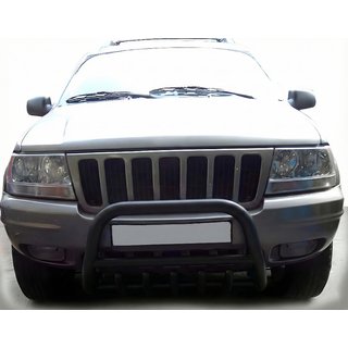 Кенгурятник WT003 Black Jeep Grand Cherokee WK 2004-2010 рр. фото 3