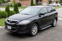 Mazda CX-9 2007-2016 рр. Бокові пороги Line (2 шт., Алюміній) фото 1