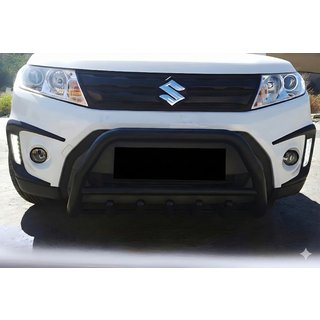 Кенгурятник WT003 Black (нерж) Suzuki Vitara 2015- рр. фото 1
