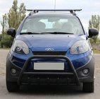 Chery Beat 2009-2015 рр. Кенгурятник WT003 Black (нерж) фото 1