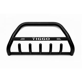 Кенгурятник WT004 Black (нерж) Chery Tiggo 1 2005-2016 рр.