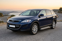 Mazda CX-9 2007-2016 рр. Бокові пороги Rainbow (2 шт., Алюміній) фото 1