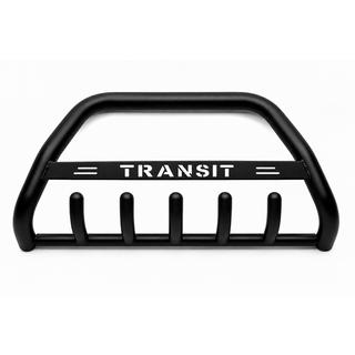 Кенгурятник WT004 Black (нерж) Ford Transit 2014- рр.
