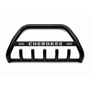 Кенгурятник WT004 Black (нерж) Jeep Grand Cherokee WJ 1999-2004 рр. фото 2