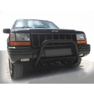 Кенгурятник WT004 Black (нерж) фото 1