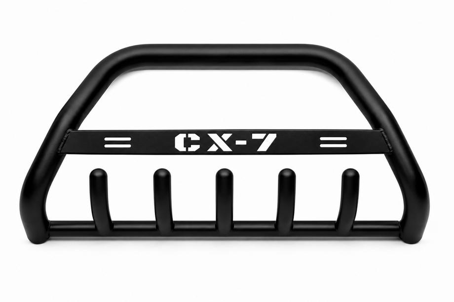 Mazda CX-7 2006-2012 рр. Кенгурятник WT004 Black (нерж) Image