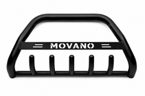 Opel Movano 2004-2010 рр. Кенгурятник WT004 Black (нерж) фото 1