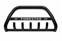 Subaru Forester 2008-2013 рр. Кенгурятник WT004 Black (нерж) фото 1
