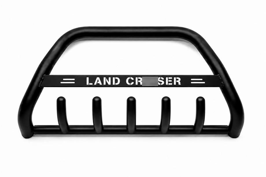 Toyota Land Cruiser 100 1998-2007 рр. Кенгурятник WT004 Black (нерж) Фото 1
