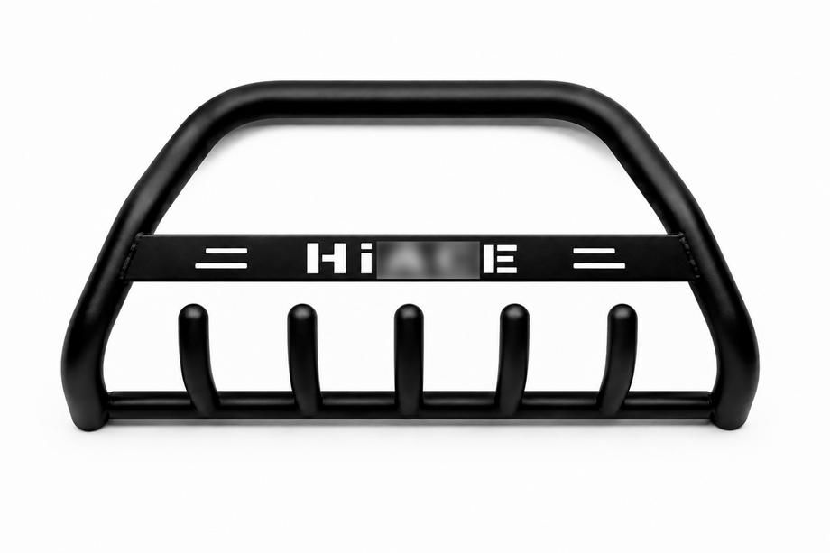 Toyota HiAce Кенгурятник WT004 Black (нерж) Image