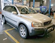 Volvo XC90 2002-2014 рр. Кенгурятник WT004 Black (нерж) фото 2