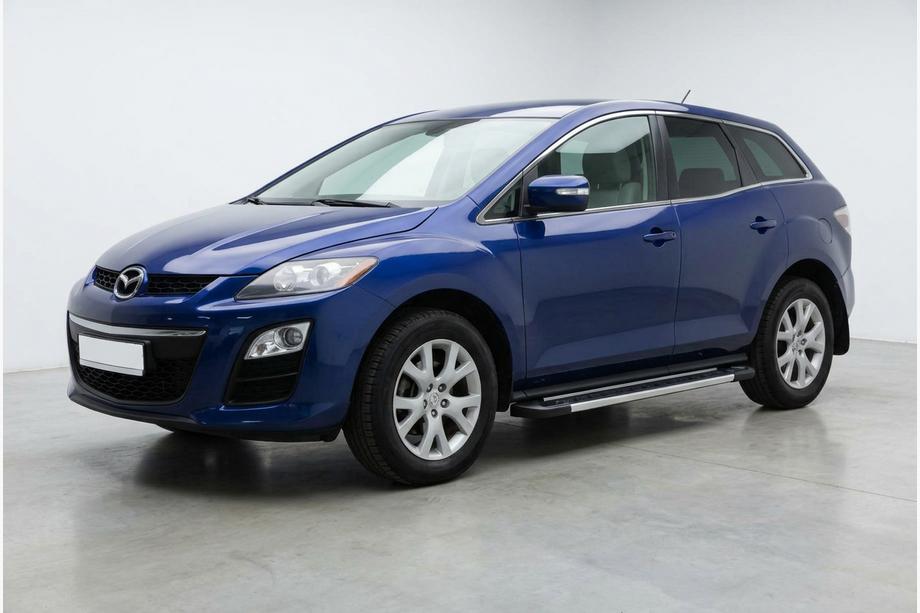 Mazda CX-7 2006-2012 рр. Бокові пороги RedLine V1 (2 шт., Алюміній) Image