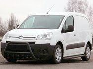 Peugeot Partner Tepee 2008-2018 рр. Кенгурятник WT003 Black (нерж) фото 1