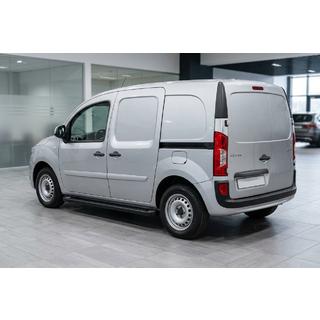 Бокові пороги Allmond Black (2 шт., Алюміній) Mercedes Citan 2013-2021 рр. фото 1