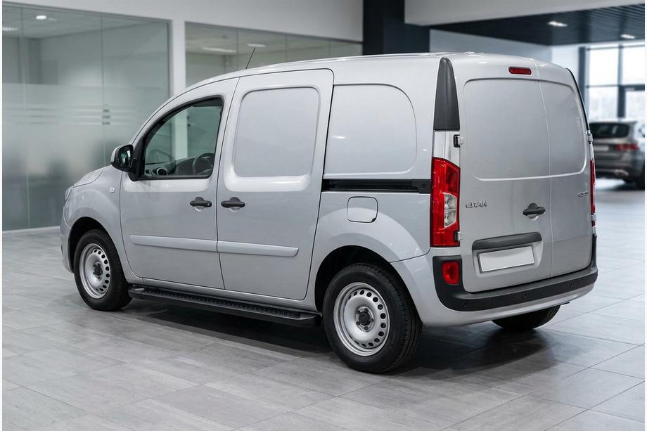 Mercedes Citan 2013-2021 рр. Бокові пороги Allmond Black (2 шт., Алюміній) Фото 1