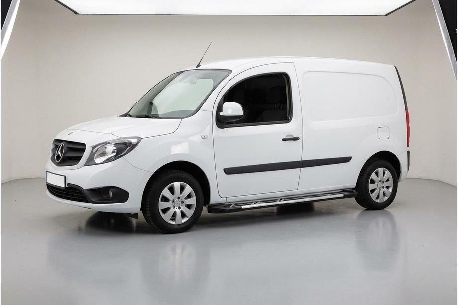 Mercedes Citan 2013-2021 рр. Бокові пороги Sunrise (2 шт., Алюміній) Image
