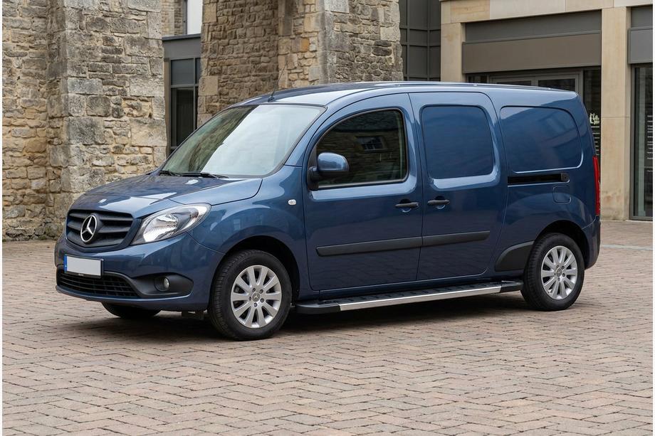 Mercedes Citan 2013-2021 рр. Бокові пороги RedLine V1 (2 шт., Алюміній) Image