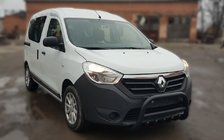 Renault Lodgy 2013-2022 рр. Кенгурятник WT003 Black (нерж) фото 1