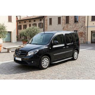 Бокові пороги Duru (2 шт., алюміній) Mercedes Citan 2013-2021 рр. фото 1
