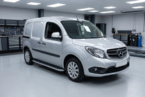 Mercedes Citan 2013-2021 рр. Бокові пороги Tayga (2 шт., Алюміній) фото 1