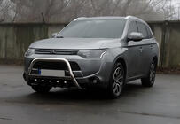 Mitsubishi Outlander 2012-2021 рр. Кенгурятник WT004 (нерж.) фото 2