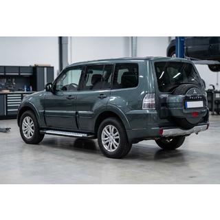 Бокові пороги X5-тип (2 шт, алюм.) Mitsubishi Pajero Wagon IV 2006-2021 рр. фото 1