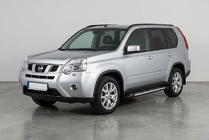 Nissan X-trail T31 2007-2014 рр. Бокові пороги Sunrise (2 шт., Алюміній) фото 1