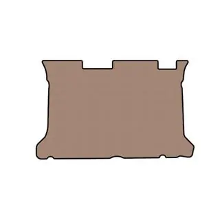 Гумовий килимок в багажник Carsuit (Бежевий)