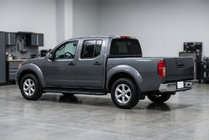 Nissan Navara 2006-2015 рр. Бокові пороги Bosphorus Black (2 шт., Алюміній) фото 1