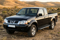 Nissan NP300 1999-2015 рр. Бокові пороги Duru (2 шт., Алюміній) фото 1