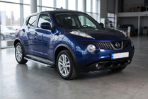 Nissan Juke 2010-2019 рр. Бокові пороги RedLine V1 (2 шт., Алюміній) фото 1