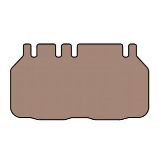 Гумовий килимок в багажник Carsuit (6-ти місний, бежевий) фото 1