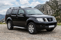 Nissan Pathfinder R51 2005-2014 рр. Бокові пороги Line (2 шт., Алюміній) фото 1