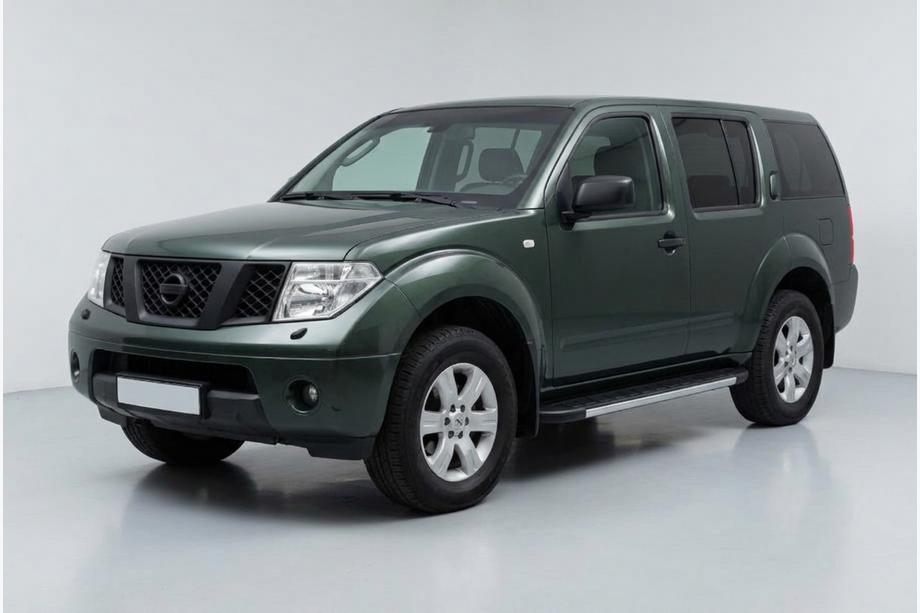 Nissan Pathfinder R51 2005-2014 рр. Бокові пороги Duru (2 шт., Алюміній) Image