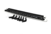 Nissan Patrol Y62 2010-2024 рр. Бокові пороги OEM (2 шт., алюміній) фото 3