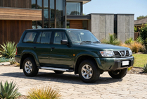 Nissan Patrol Y61 1997-2011 рр. Бокові пороги X5-тип (2 шт., Алюміній) фото 1