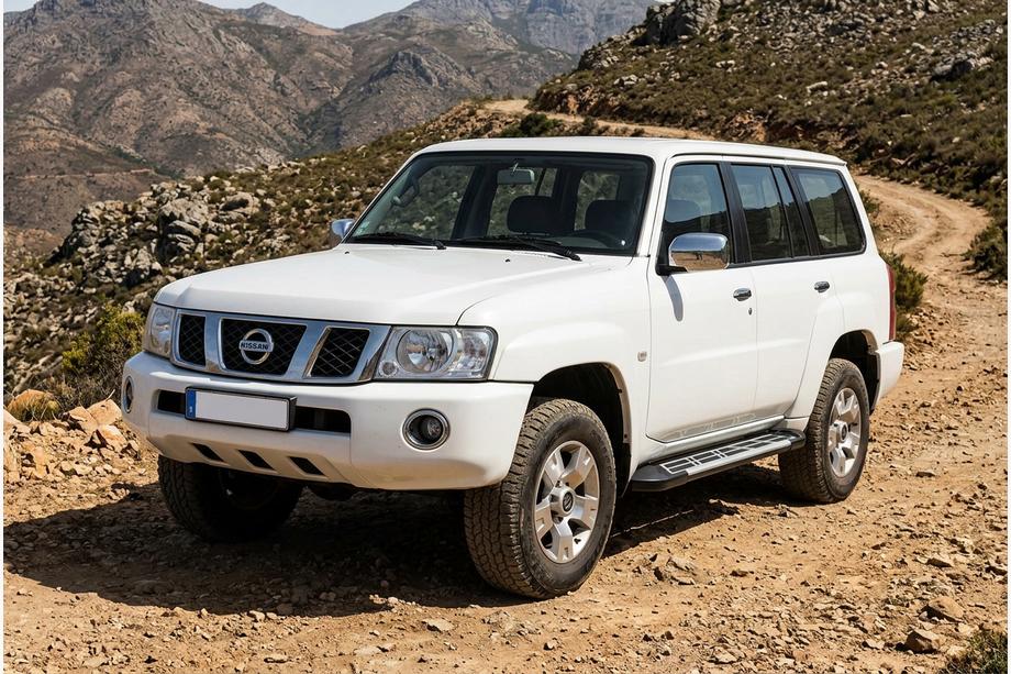 Nissan Patrol Y61 1997-2011 рр. Бокові пороги Sunrise (2 шт., Алюміній) Фото 1