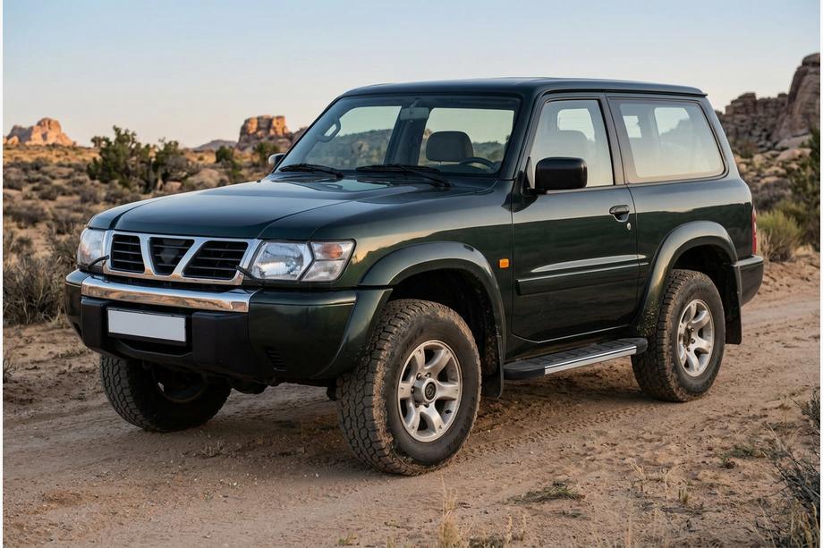 Nissan Patrol Y61 1997-2011 рр. Бокові пороги Duru (2 шт., Алюміній) Фото 1