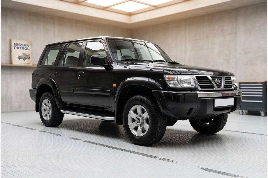 Nissan Patrol Y61 1997-2011 рр. Бокові пороги Tayga (2 шт., Алюміній) Фото 1