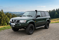 Nissan Patrol Y61 1997-2011 рр. Бокові пороги Fullmond (2 шт., Алюміній) фото 1