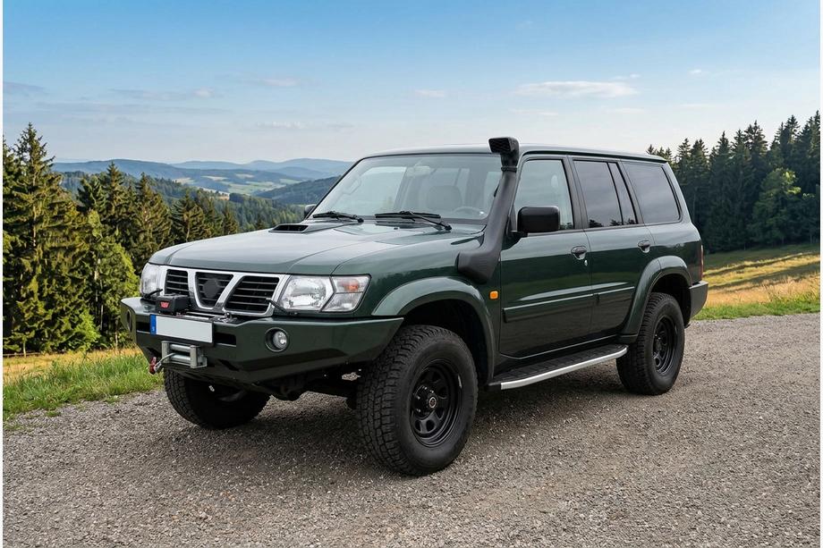Nissan Patrol Y61 1997-2011 рр. Бокові пороги Fullmond (2 шт., Алюміній) Image
