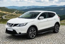 Nissan Qashqai 2014-2021 рр. Бокові пороги RedLine Black (2 шт., Алюміній) фото 1
