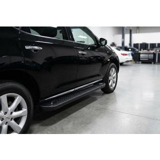 Бокові пороги Allmond Black (2 шт., Алюміній)