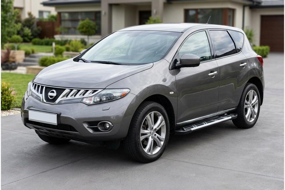 Nissan Murano 2008-2014 рр. Бокові пороги Sunrise (2 шт., Алюміній) Image