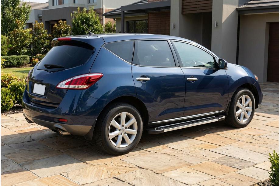 Nissan Murano 2008-2014 рр. Бокові пороги RedLine V1 (2 шт., Алюміній) Фото 1