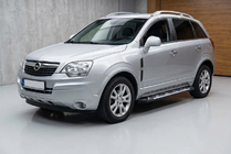 Opel Antara 2006-2017 рр. Бокові пороги Sunrise (2 шт., Алюміній) 2016-2018 фото 1