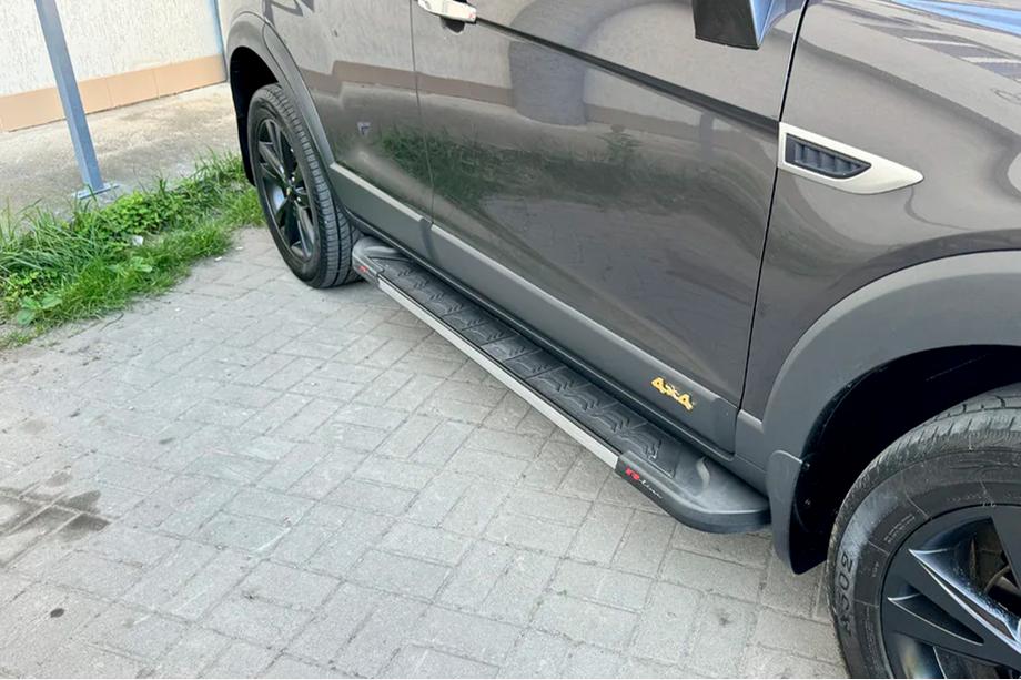 Opel Antara 2006-2017 рр. Бокові пороги RedLine V1 (2 шт., Алюміній) Image