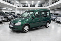 Opel Combo 2002-2012 рр. Бокові пороги Bosphorus Black (2 шт., Алюміній) фото 1