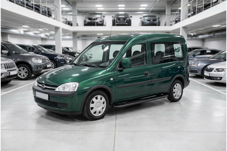 Opel Combo 2002-2012 рр. Бокові пороги Bosphorus Black (2 шт., Алюміній) Image